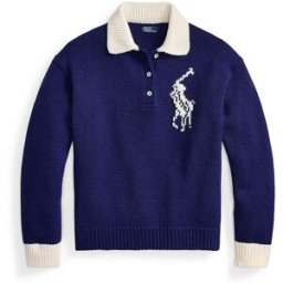 Ralph Lauren Pull bleu XS
