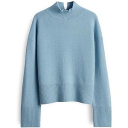 Someday Pull en cachemire TENNI bleu clair L