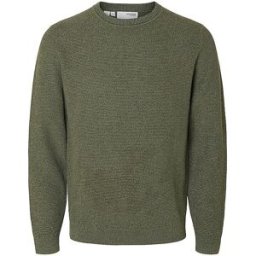 Selected Pull SLHROSS olive XXL