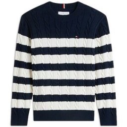 Tommy Hilfiger Pull-over garçon bleu marine 140