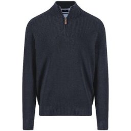Fynch-Hatton Pull Troyer bleu marine XXXL