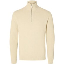 Selected Pull Troyer SLHDANE beige XXL