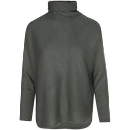 Davida Pull en cachemire vert foncé L