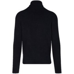 Roberto Collina Pull à col roulé bleu marine 48