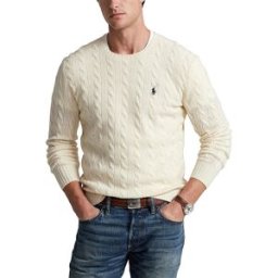 Ralph Lauren Pull crème XXL