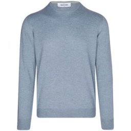 Gran Sasso Pull-over bleu clair 54