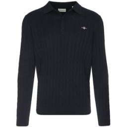 Gant Pull-over bleu marine M