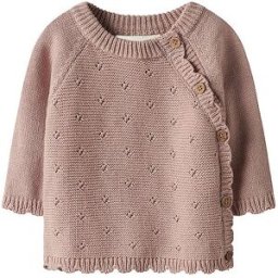 Lil Atelier Pull pour bébé NBFLAGUNA rose 62