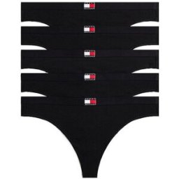 Tommy Hilfiger String lot de 5 noir noir M