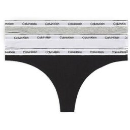 Calvin Klein String lot de 3 multi noir S
