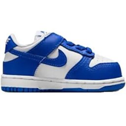 Nike Baskets Dunk Low Bte White / Hyper Royal / Hyper Royal EU 23 1/2 Garçon,Fille