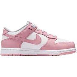 Nike Baskets Dunk Low Bp White / Medium Soft Pink / White / White EU 32 Garçon,Fille
