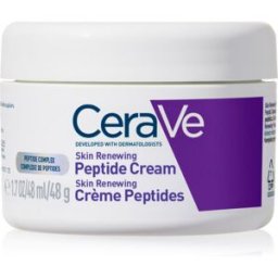 CeraVe Skin Renewing Peptide Cream crème de nuit régénérante pour renouveler la consistance de la peau 48 g