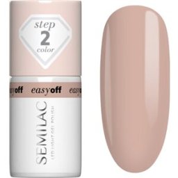 Semilac Easy Off Step 2 vernis à ongles gel lampe UV/LED teinte Caffe Frappe 7 ml