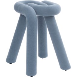 Tabouret bleu ciel 46,5cm Bold - Moustache