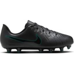 Nike Chaussures De Football Junior Tiempo Legend 10 Club Black / Black / Deep Jungle EU 38 1/2 Garçon,Fille