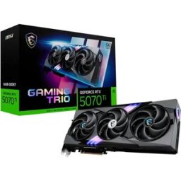 MSI Carte Graphique Rtx 5070 Ti Trio Oc 16gb Gddr7 Black One Size unisex