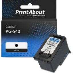 PrintAbout Cartouche compatible Canon PG-540 - Noir Noir