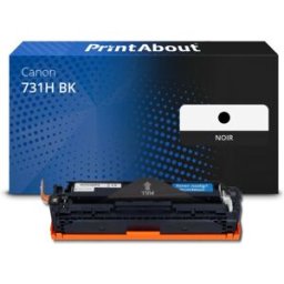 PrintAbout Toner compatible Canon 731H BK - Noir - Grande capacité Noir