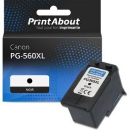 PrintAbout Cartouche compatible Canon PG-560XL - Noir - Grande capacité Noir