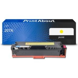 PrintAbout Toner compatible HP 207A (W2212A) - Jaune Jaune