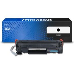 PrintAbout Toner compatible HP 36A (CB436A) - Noir Noir