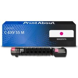 PrintAbout Toner compatible Canon C-EXV 55 M - Magenta Magenta