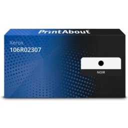 PrintAbout Toner compatible Xerox 106R02307 - Noir Noir