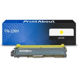 PrintAbout Toner compatible Brother TN-230Y - Jaune Jaune