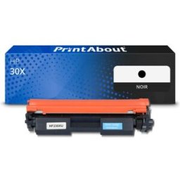 PrintAbout Toner compatible HP 30X (CF230X) - Noir - Grande capacité Noir