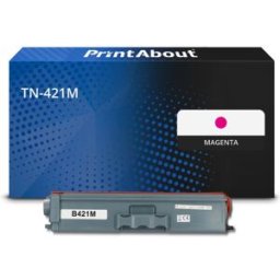 PrintAbout Toner compatible Brother TN-421M - Magenta Magenta
