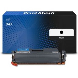 PrintAbout Toner compatible HP 94X (CF294X) - Noir - Grande capacité Noir