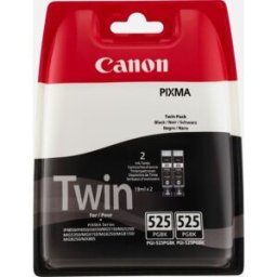 Cartouche d'encre noire PGI-525PGBK2 de Canon - Multipack 2 cartouches Noir