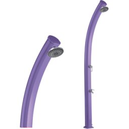 Douche solaire Formidra Jolly 25L en aluminium - Violet