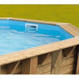 GRE Liner bleu piscine Sunbay SAFRAN 637 x 412 x H.133 cm