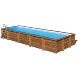 Piscine Gre bois Mint - 1010 x 418 x H 146 cm (Filtre à sable)