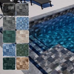 CGT-Alkor Liner PVC armé Aquasense Signature 180/100e texturé - 41,25 m² - Fidji Plus Green -