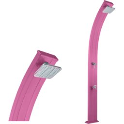 Formidra Douche Solaire Spring 30L en aluminium Rose