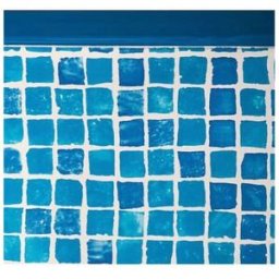 GRE Liner piscine Gré ronde Ø460 x H.132 cm - Mosaïque