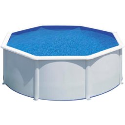 Piscine Gre acier ronde Bora Bora Ø 320 x H 122 cm (Filtre à cartouche)