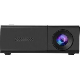 INF Mini projecteur 3D – home cinéma portable avec chipset Haiqi D3101, décodage 1080P, HDMIx1 et haut-parleur 3W intégré Le noir