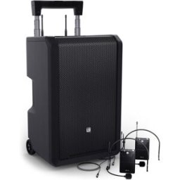 LD Systems ANNY® 10 BPH 2 B5 - Système de sonorisation portable Bluetooth® de 10" alimenté par batterie avec table de mixage et - Haut-parleur a...