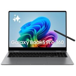 Pc Portable Samsung Galaxy Book5 Pro 360 16 Intel Core Ultra 7 155h 16go Ram 512 Go Ssd Intel Arc Graphics Azerty Fr Gris