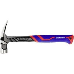 WorkPro WP241013 Marteau arrache-clou Manche ergonomique, dur 450 g 1 pc(s)