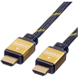 ROLINE GOLD Câble HDMI High Speed avec Ethernet, M-M, 10 m