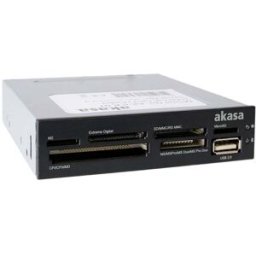 Akasa AK-ICR-07 Lecteur de carte mémoire externe USB 2.0 noir