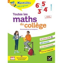 Toutes les maths du collège : 6e, 5e, 4e, 3e, 11-15 ans : conforme au programme Gérard Bonnefond, Daniel Daviaud, Bernard Revranche Hatier