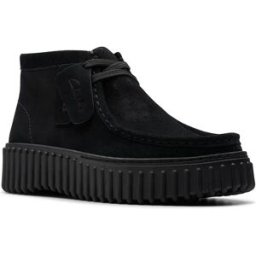 Clarks Shoes Chaussures Bateau Torhill Moss Black Suede EU 41 Femme