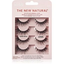 Kiss The New Natural Effortless Minimal Look faux-cils Wide Slacks 8 pcs