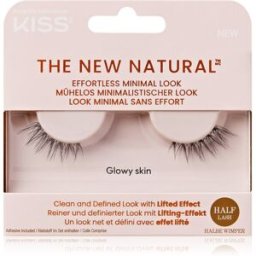 Kiss The New Natural Effortless Minimal Look faux-cils Glowy Skin 2 pcs
